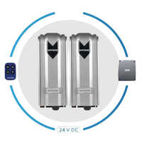 Automatic Swing Gate Opener - Color: Grey