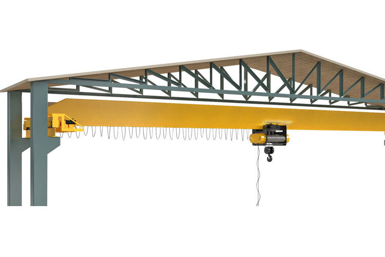 Semi Goliath Crane - Color: Black