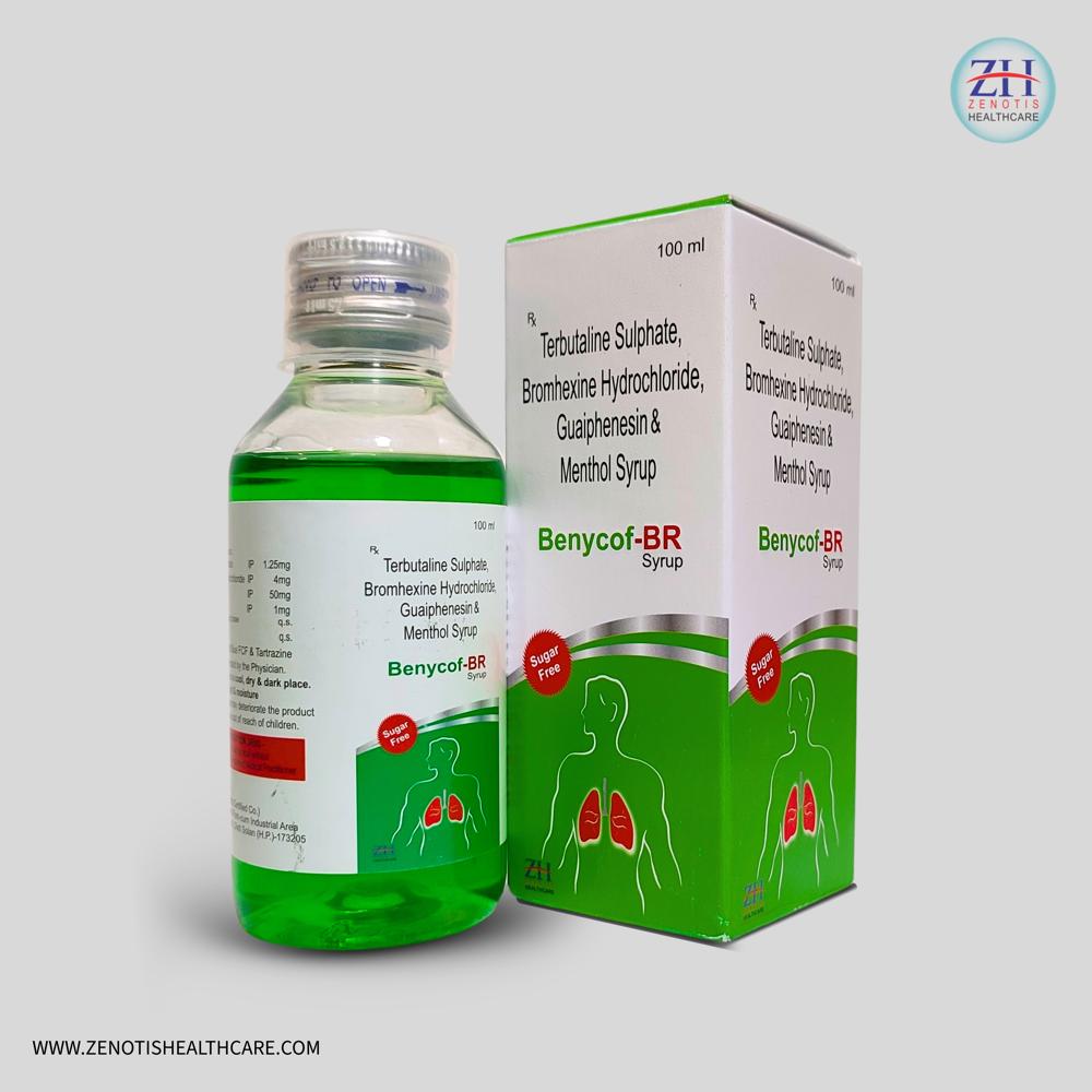 Terbutaline1.25,bromhexine4 Mg,guaiphenesin 50 Mg,menthol 2.5 Mg - Drug Type: General Medicines