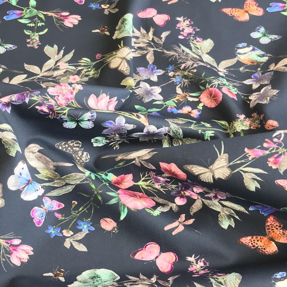 Cotton Printed Voile Fabric