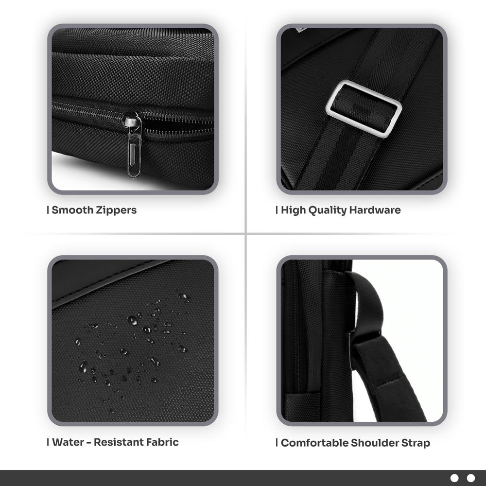 Premium Sling Bag for Men & Women | Small Crossbody Side Bag for Office, Business & Casual Use