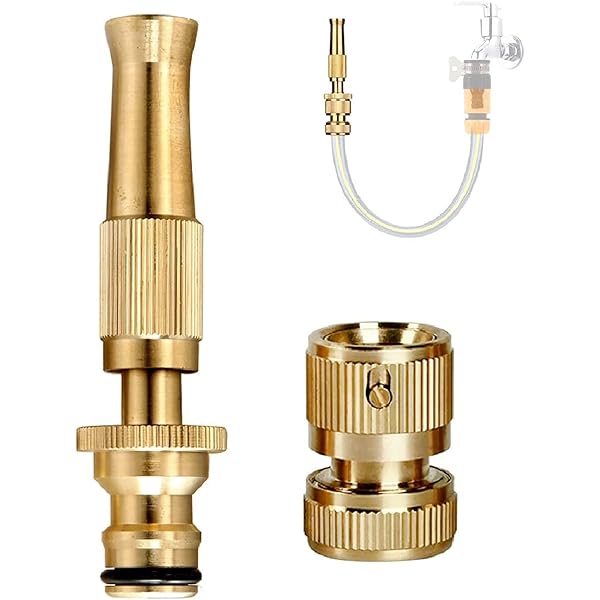 Fire Hose Valve - Color: Golden