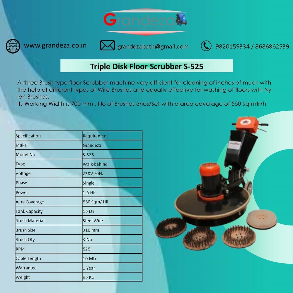 Cyclon Single Disk Scrubber Fp-240 Flame Proof