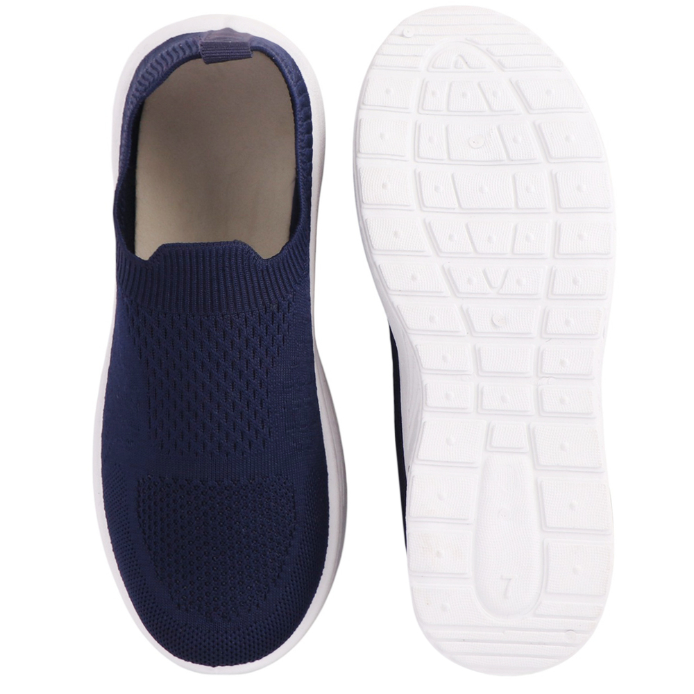 Ladies Round Toe Slip on Shoes