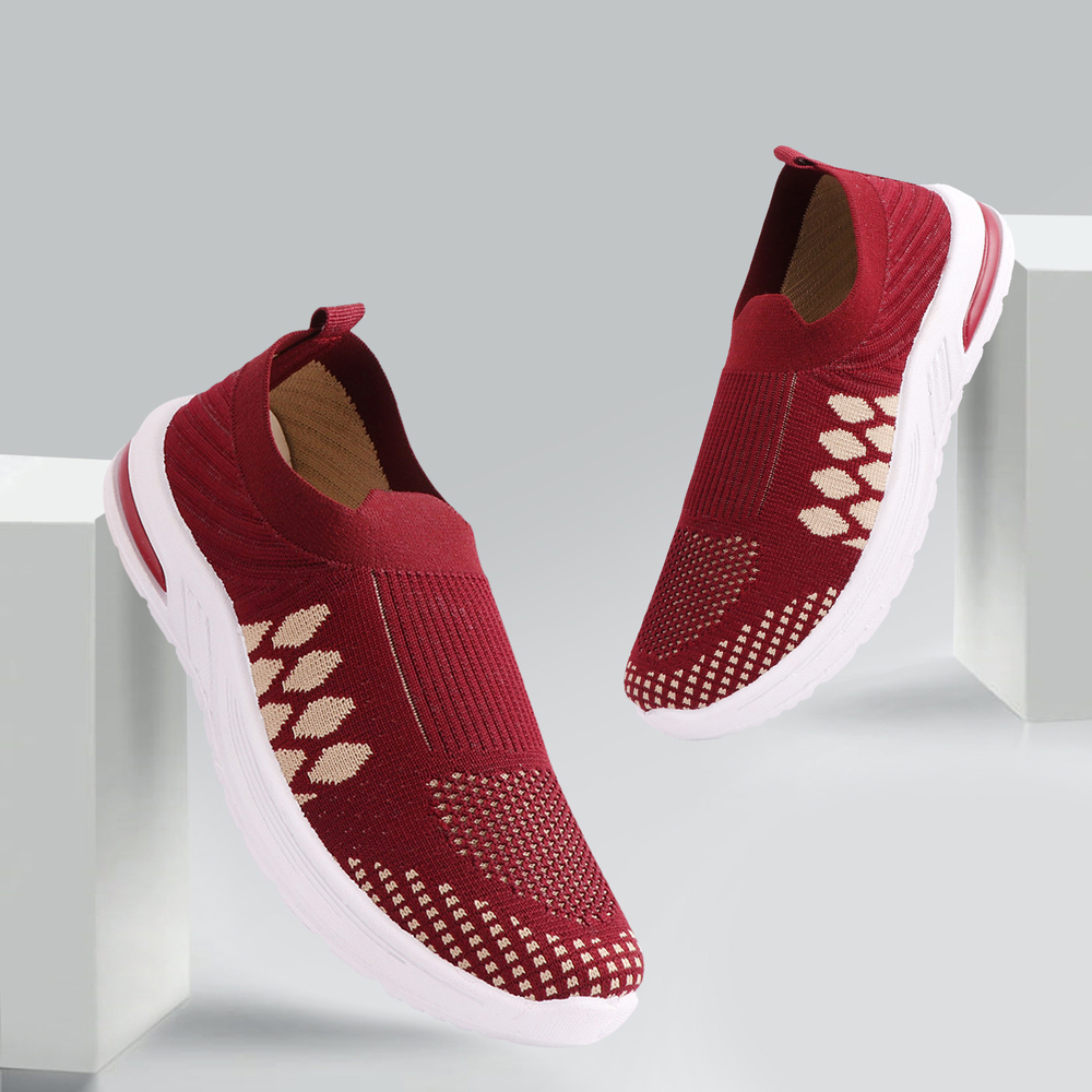 Ladies Breathable Mesh Upper Shoes