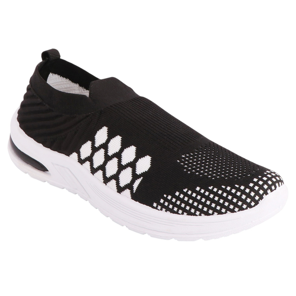 Ladies Slip On Knit Walking Shoes