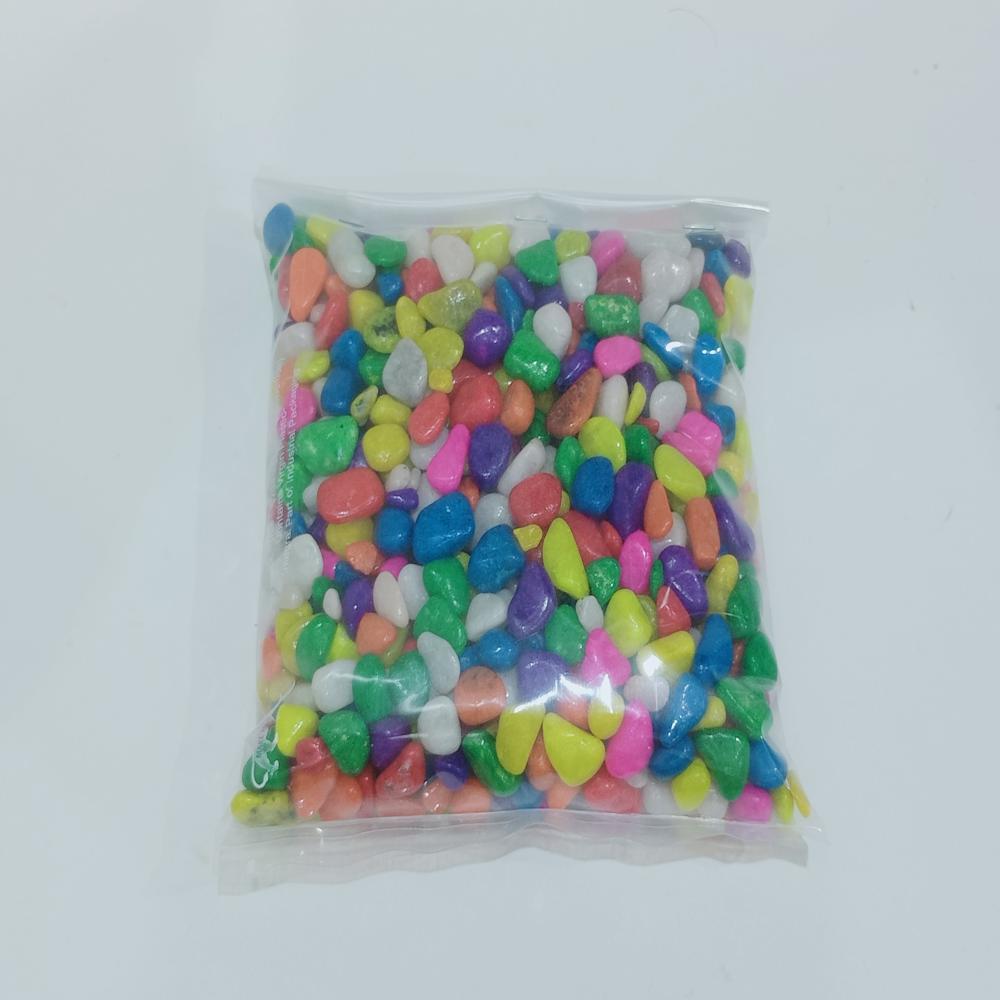 Aquarium decoration used multi color mic pebbles stone