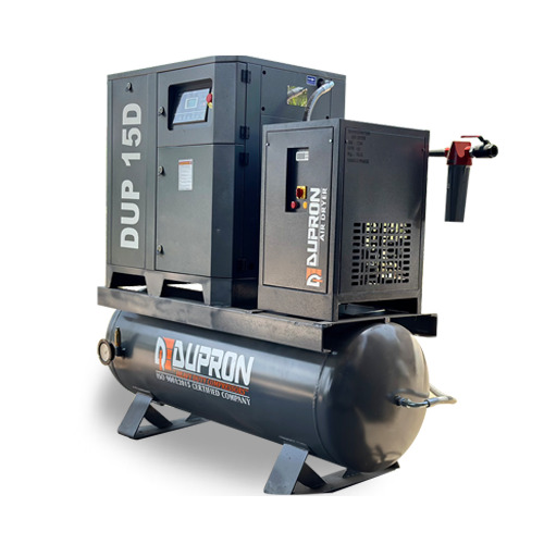 Dup15D Rotary Screw Air Compressor - Air Flow Capacity: 65.34 Cubic Feet Per Minute (Ft3/Min)
