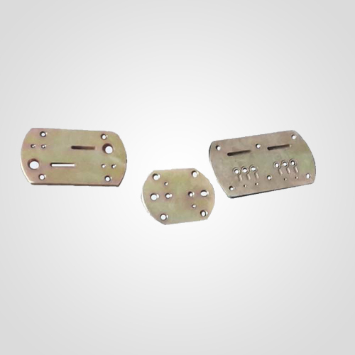 Spaccer Plate - Color: Silver