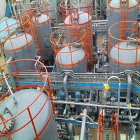 Automatic Industrial Dm Water Treatment Plant - Color: Grey