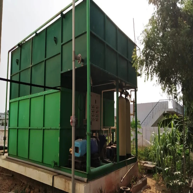 Industrial Wastewater Stp Water Treatment Plant - Color: Green
