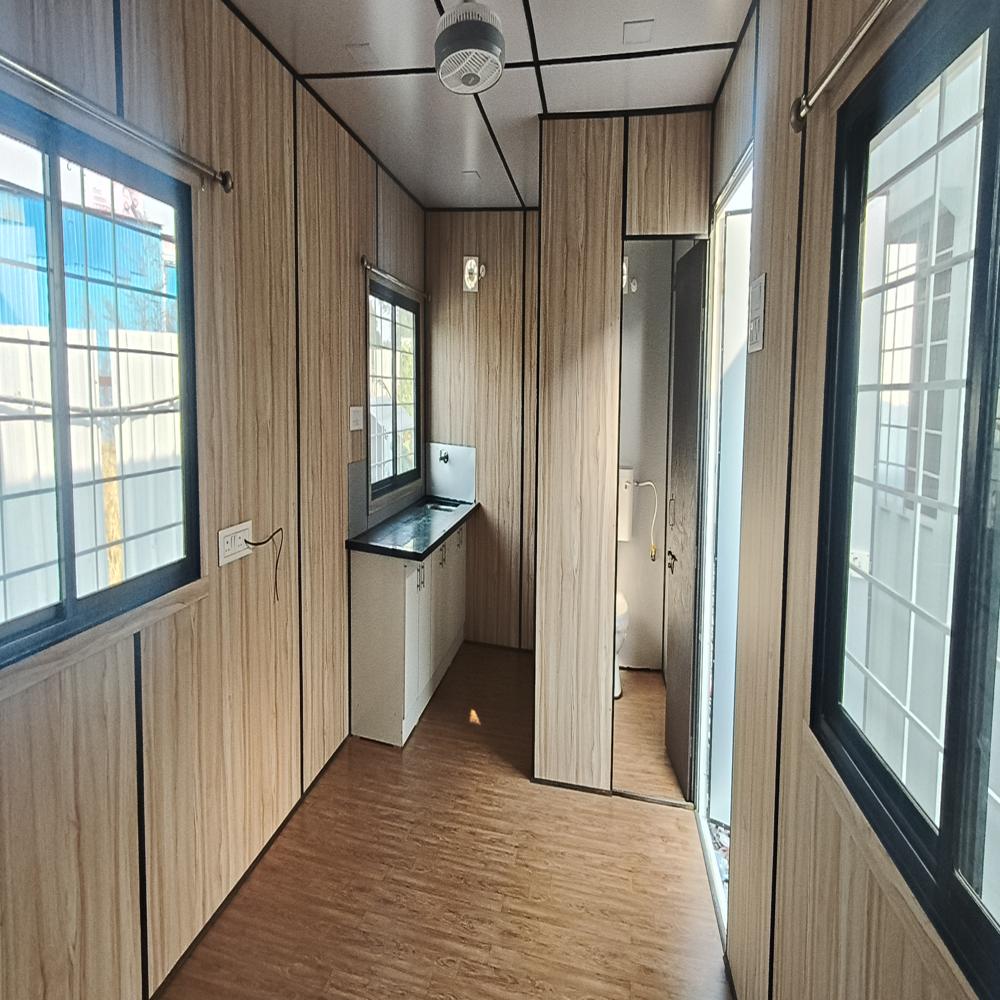 Ms Mobile Container Cabin - Color: Blue