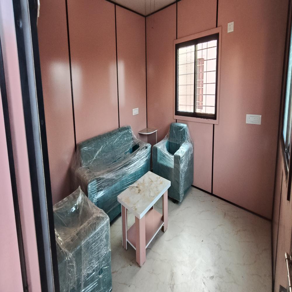 Portable Cabin - Color: Brown