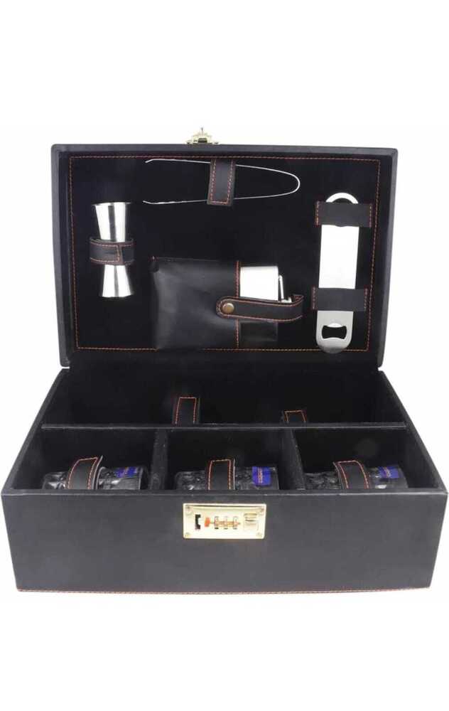Portable Bar Set - Material: Glass