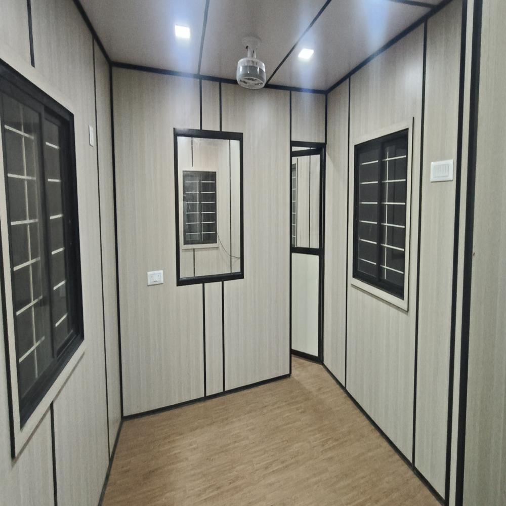 Mild Steel Portable Shop Cabin