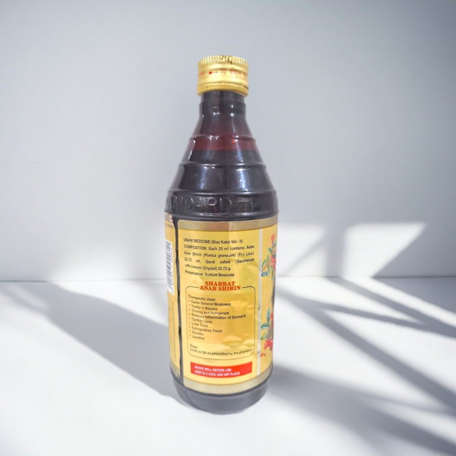 Hamdard Sharbat Anar Shirin 500ML