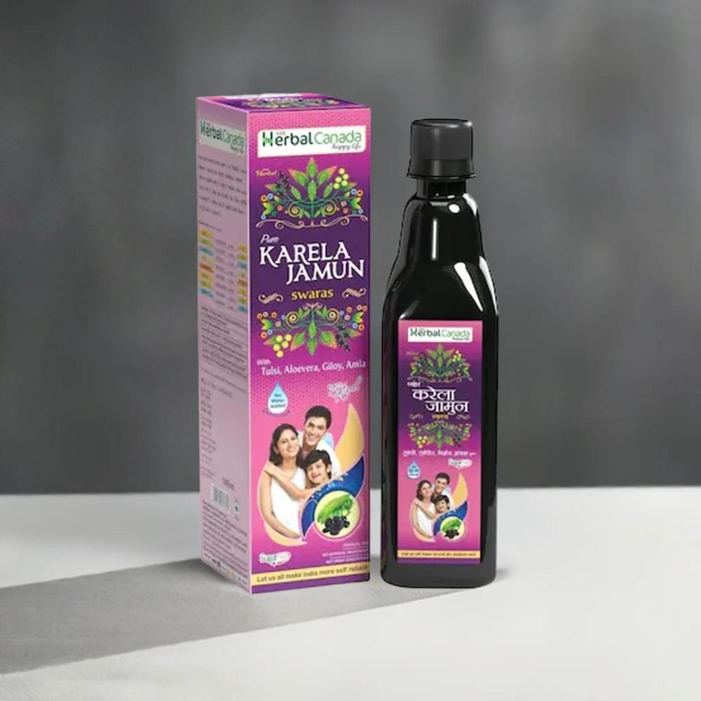 Herbal Canada Karela Jamun Swaras 500ml