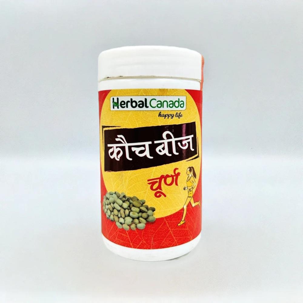 Herbal Canada Kaunch Beej Churna 100gm - Age Group: For Adults