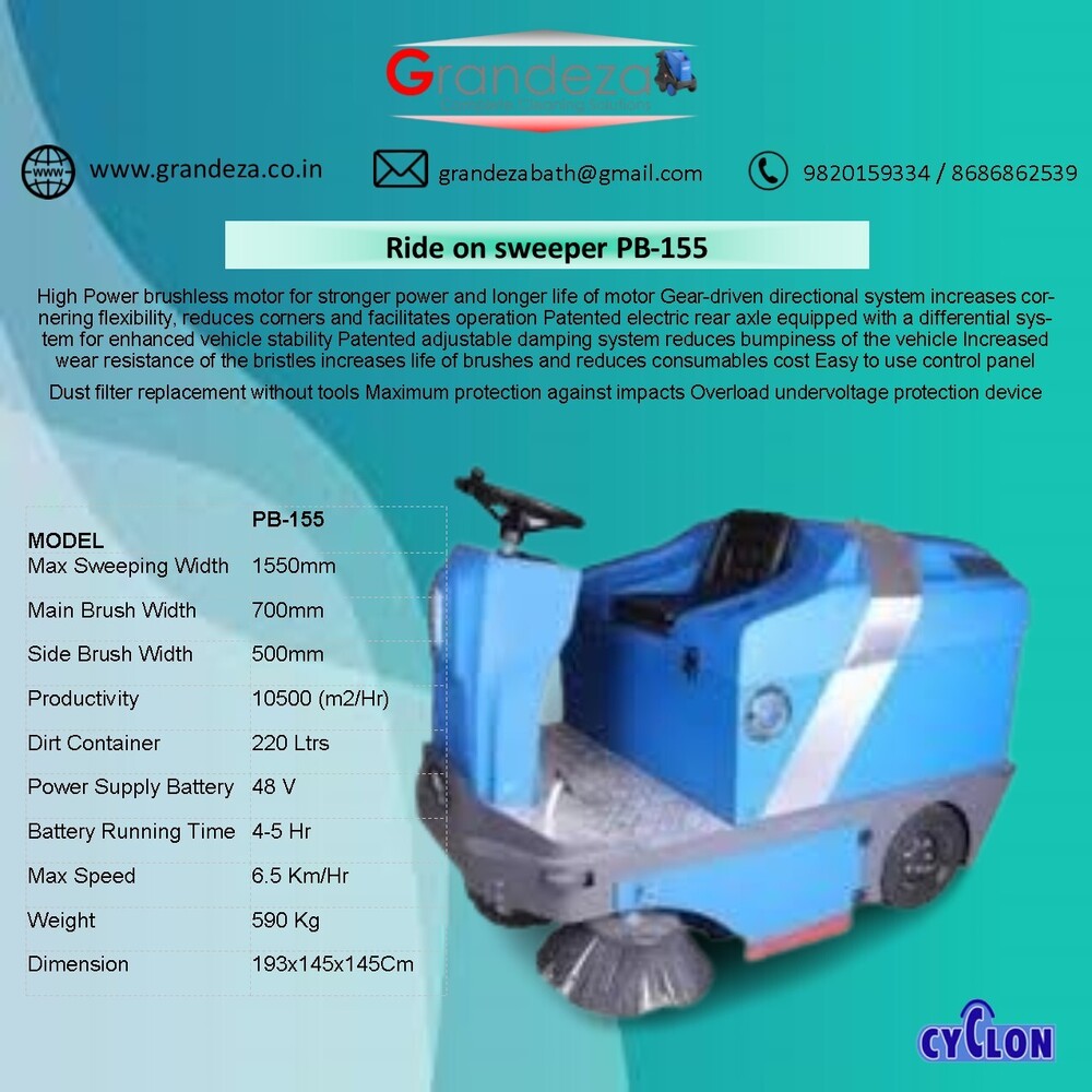 Cyclon Push Back Sweeper Ms 920