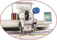 Rt-2048 Single Head Embroidery Machine With Twin Sequins And cording