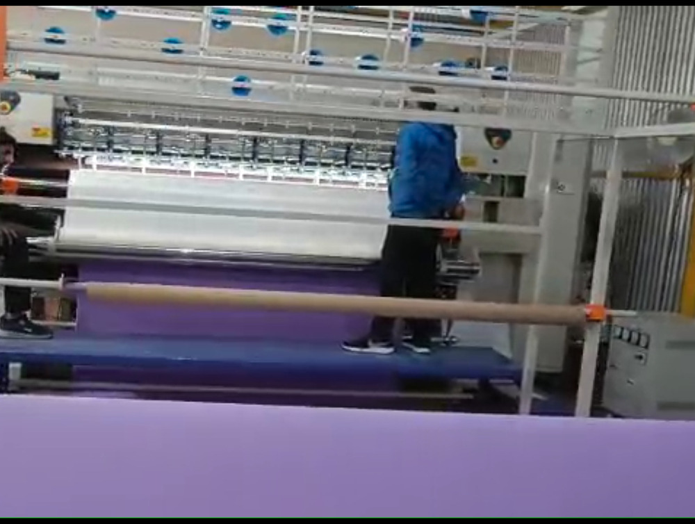 Rt-sjs Computerized Chain Stitch Multi-needle Quilting Machine - Frequency: 50-60 Hertz (Hz)