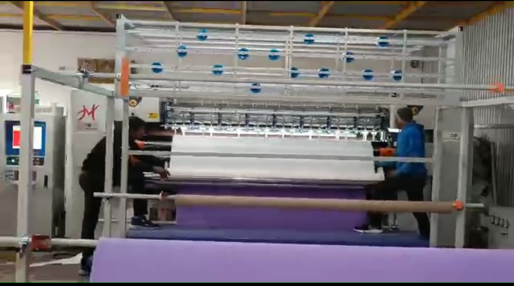 Rt-sjs Computerized Chain Stitch Multi-needle Quilting Machine - Frequency: 50-60 Hertz (Hz)