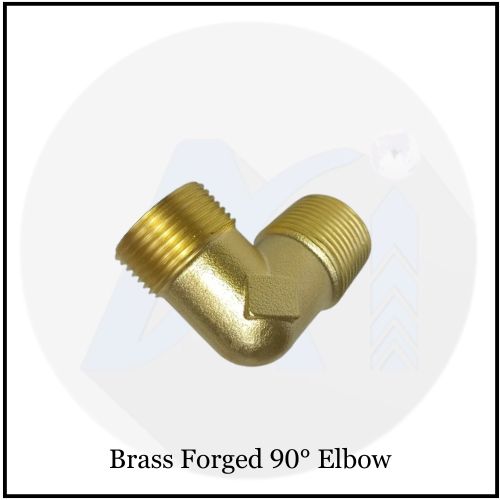 Brass Elbow - Color: Natural | Customised