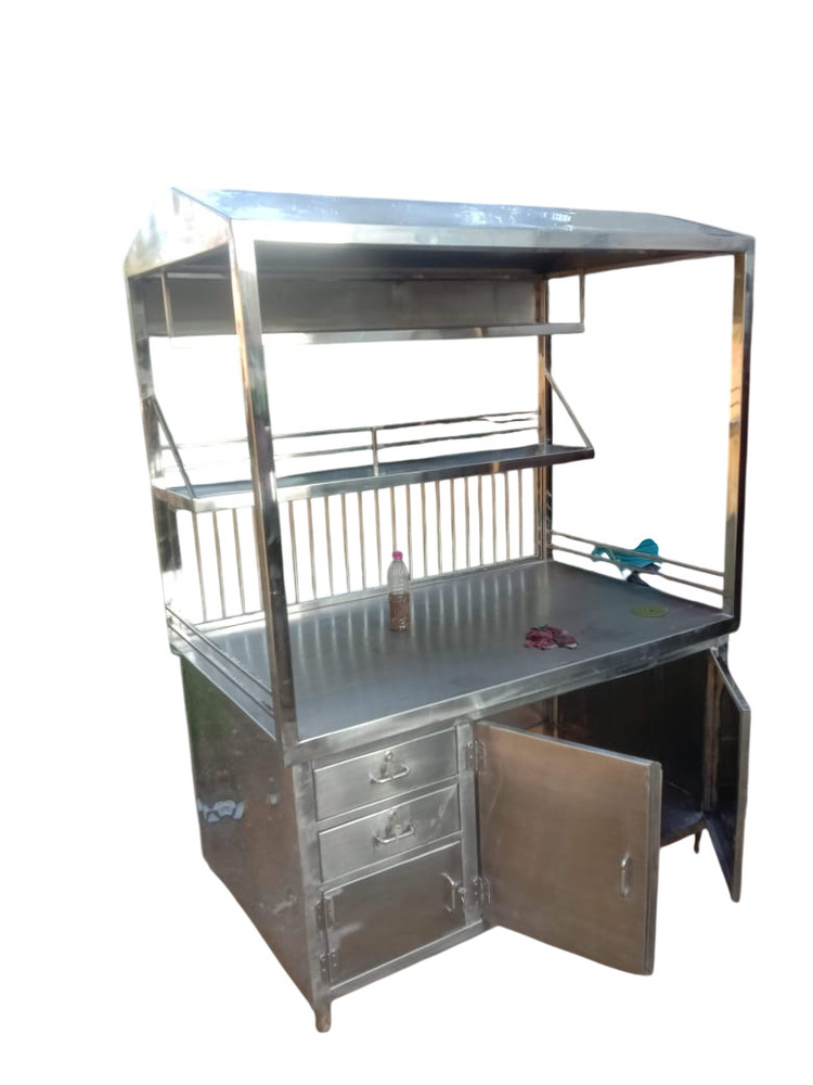 Soya Chaap Counter - Color: Silver