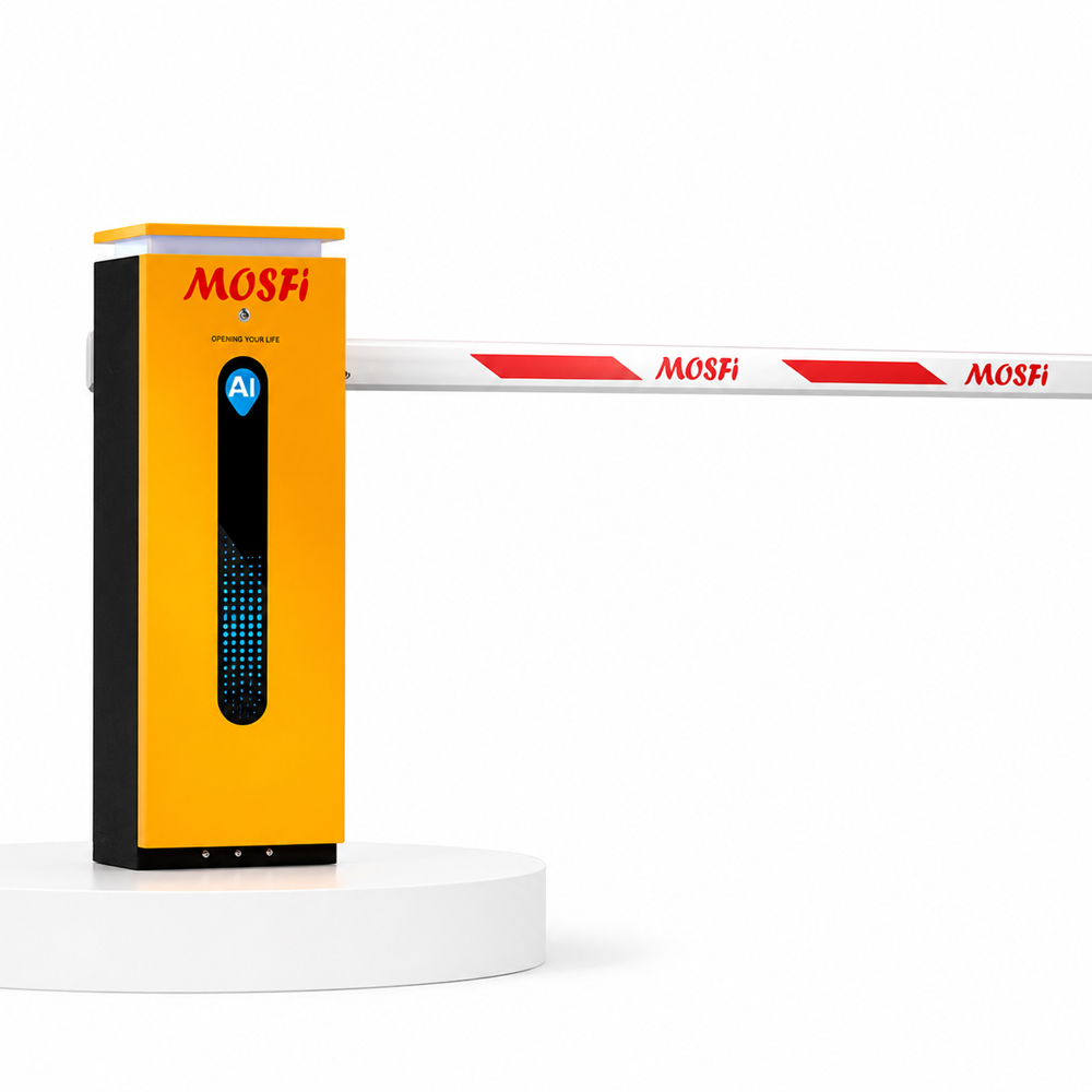 Automatic Boom Barriers - Color: Multicolor