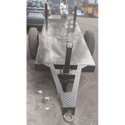 2 Wheeler Platform Trolley - Material: Iron