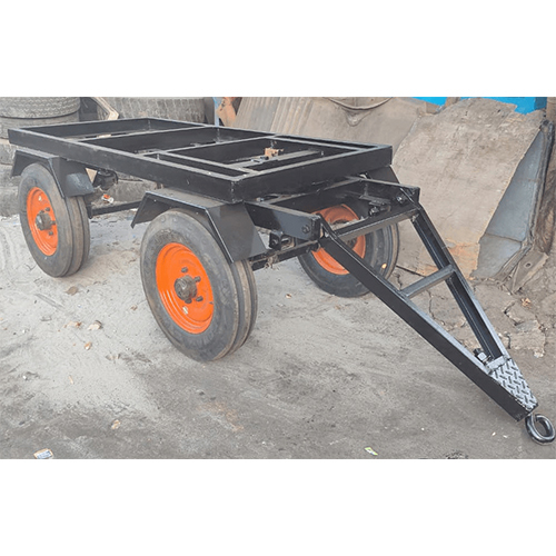 4 Wheeler Pump Set Trolley