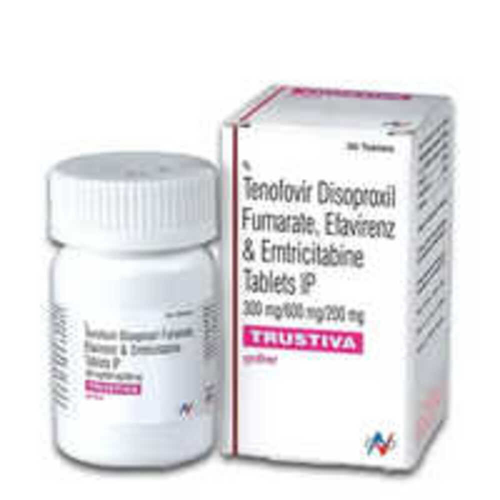 300mg Tenofovir Disoproxil Fumarate Efavirenz And Emtricitabine Tablets IP