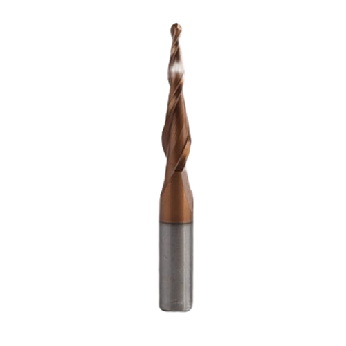 2 MM 2x25x50x Sank 6 MM Tapper Ballnose End Mill