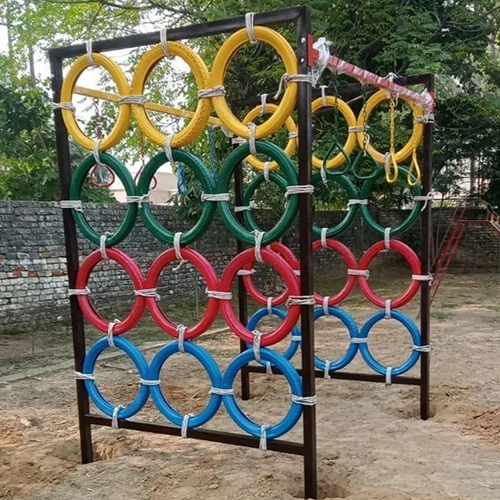 Fiber Tyre Climbing Wall