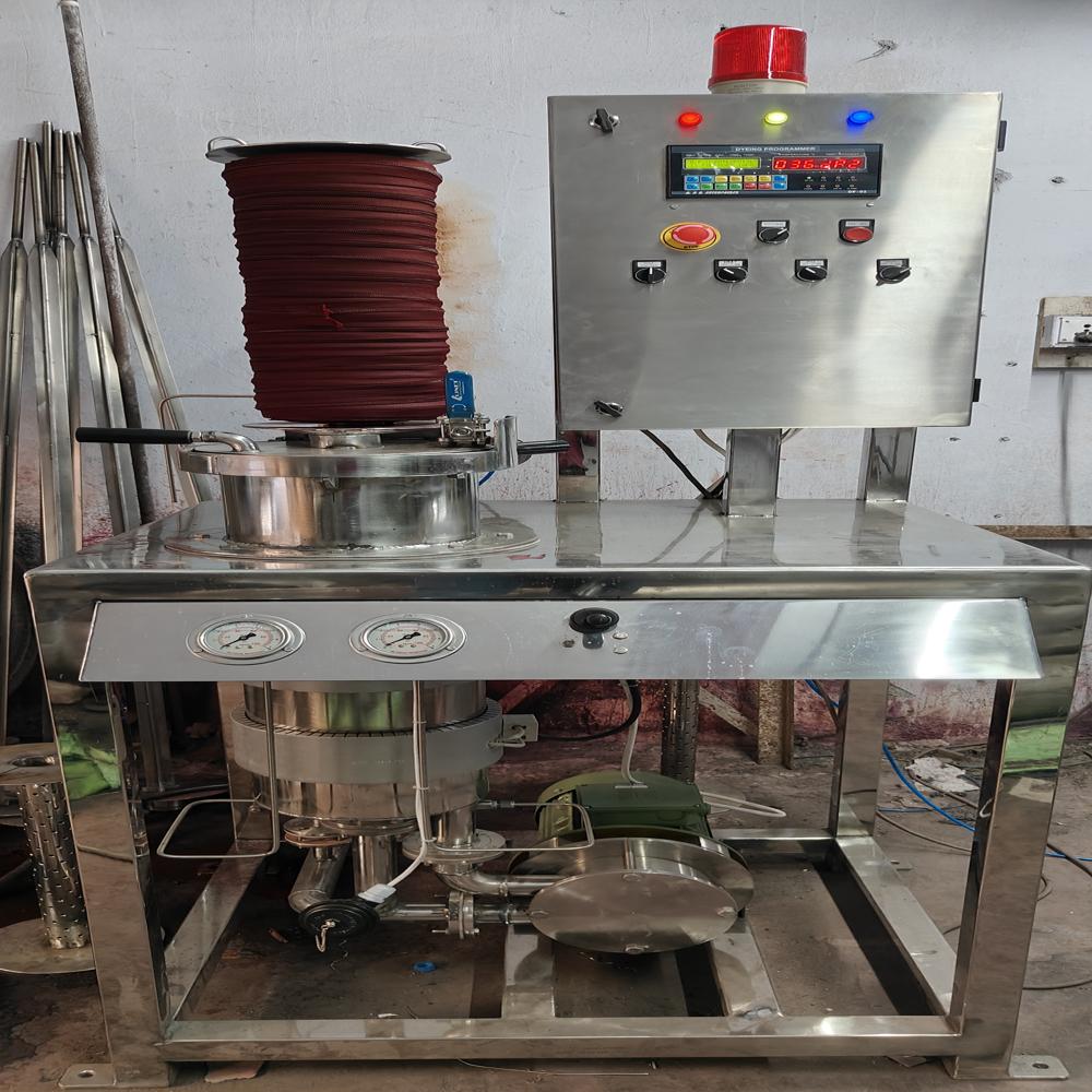 HTHP ZIPPER TAPE DYEING MACHINE