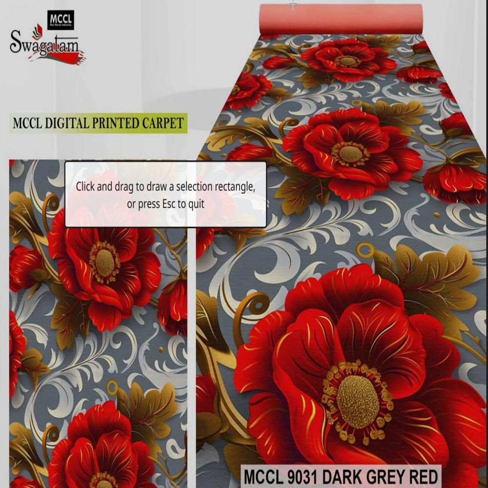 Digital Printed Carpets - Application: Weeding Decoration