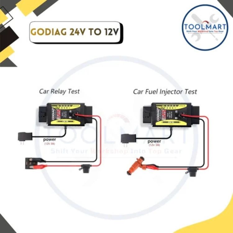 Godiag 24v Converter - Color: Black