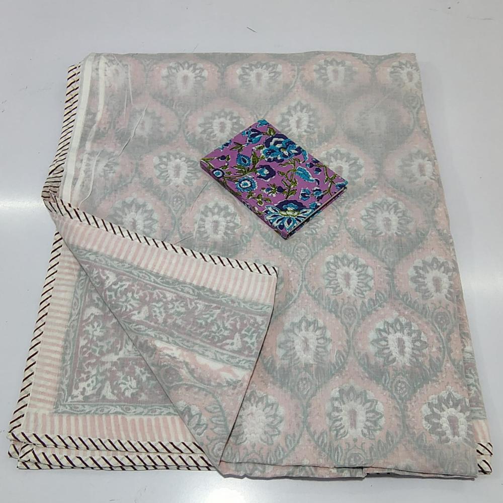 Hand Block Printed Cotton Dohar