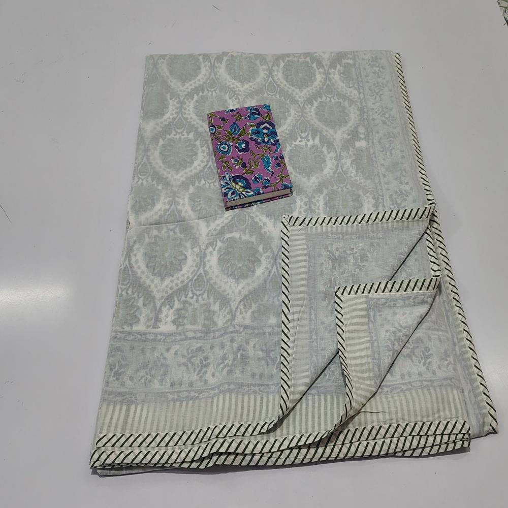 Hand Block Printed Cotton Dohar