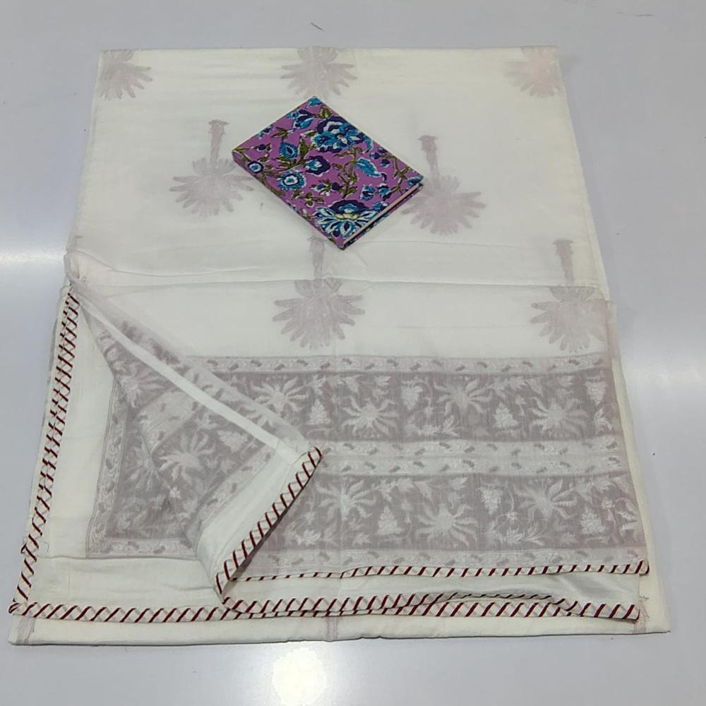 Hand Block Printed Cotton Dohar