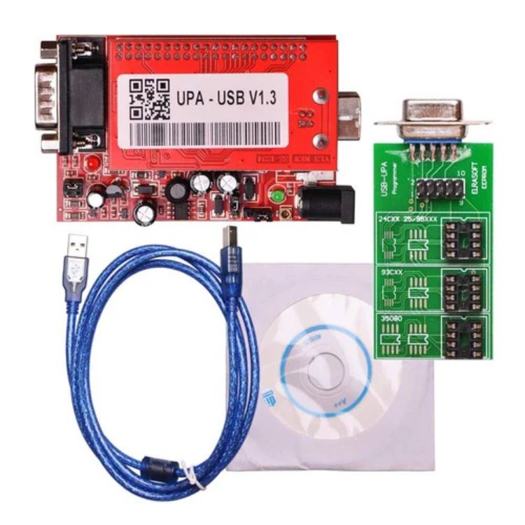 6 Pin Upa 1.3 Eeprom Programmer - Color: Green