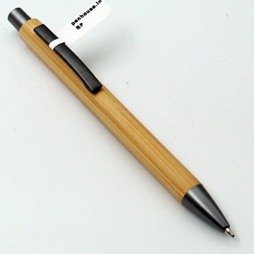 (SS-Eco-1) 2-in-1 Bamboo Wooden Pen & Keychain