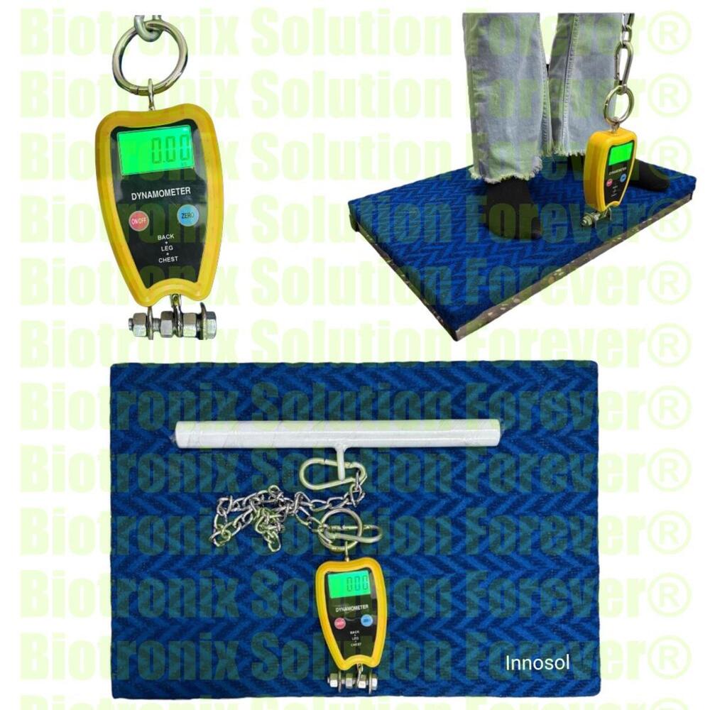 Clinical Back, Leg and Chest Strength Dynamometer for Muscle Testing