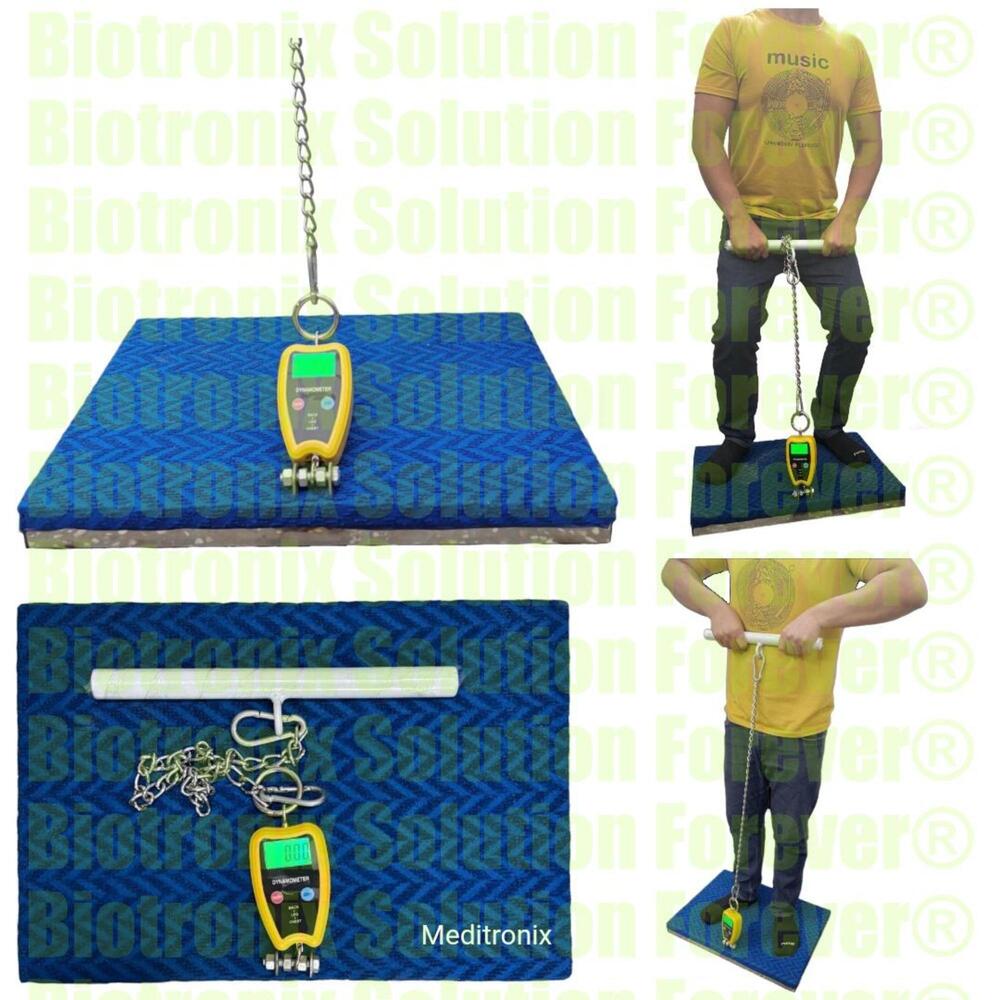 Clinical Back, Leg and Chest Strength Dynamometer for Muscle Testing