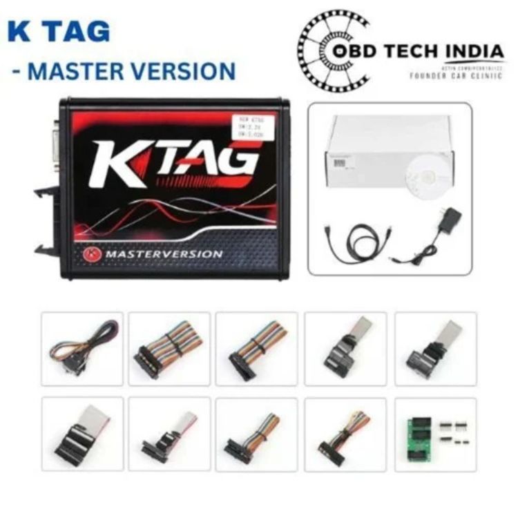 Ktag Master Version Ecu Programming Tools - Color: Black
