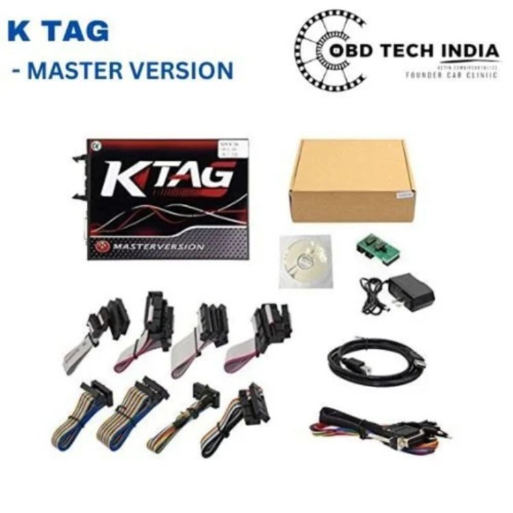 Ktag Master Version Ecu Programming Tools - Color: Black