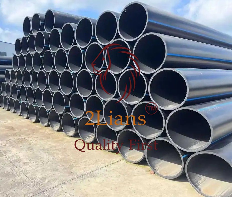 HDPE PE100 Recycled pellets Black