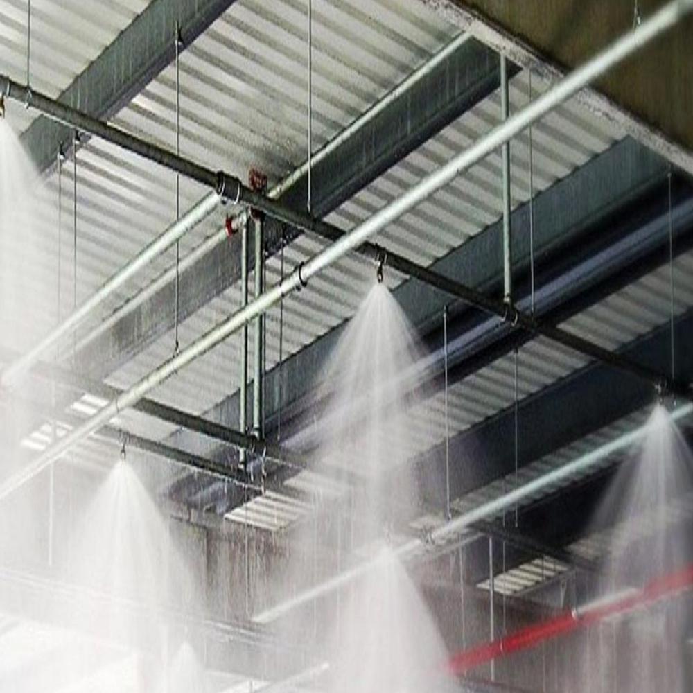 Fire Sprinkler System - Metal, Round Design, Silver Finish | Quality Fire Fighting Equipment With 1 Year Warranty