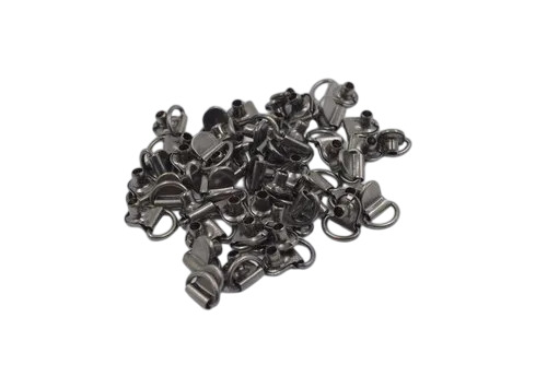 Metal D Eyelet - Color: Silver