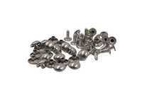Silver Dome Rivet Button - Feature: Rust Proof